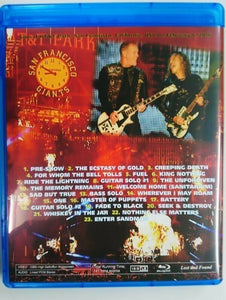 Metallica The Night Before Too Heavy For Halftime 2016 Blu-ray 1 Disc 23 Tracks