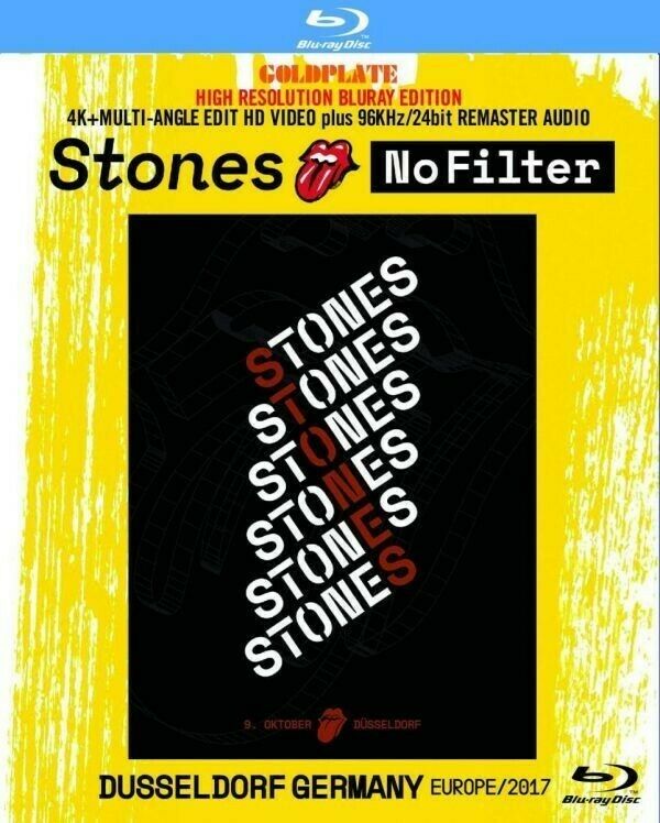The Rolling Stones No Filter Dusseldorf Germany 2017 Blu-ray 1BDR