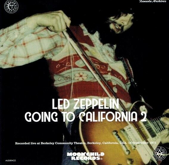 Led Zeppelin Going To California 2 CD 2Discs 9 Tracks Moonchild Records