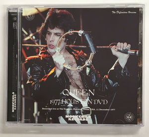 Queen 1977 Houston DVD The Definitive Version Moonchild Records 1 Disc Case Set