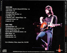 Load image into Gallery viewer, Jeff Beck Stanley Clarke Double Faced CD 2 Discs Set Tokyo Budokan 1978 December
