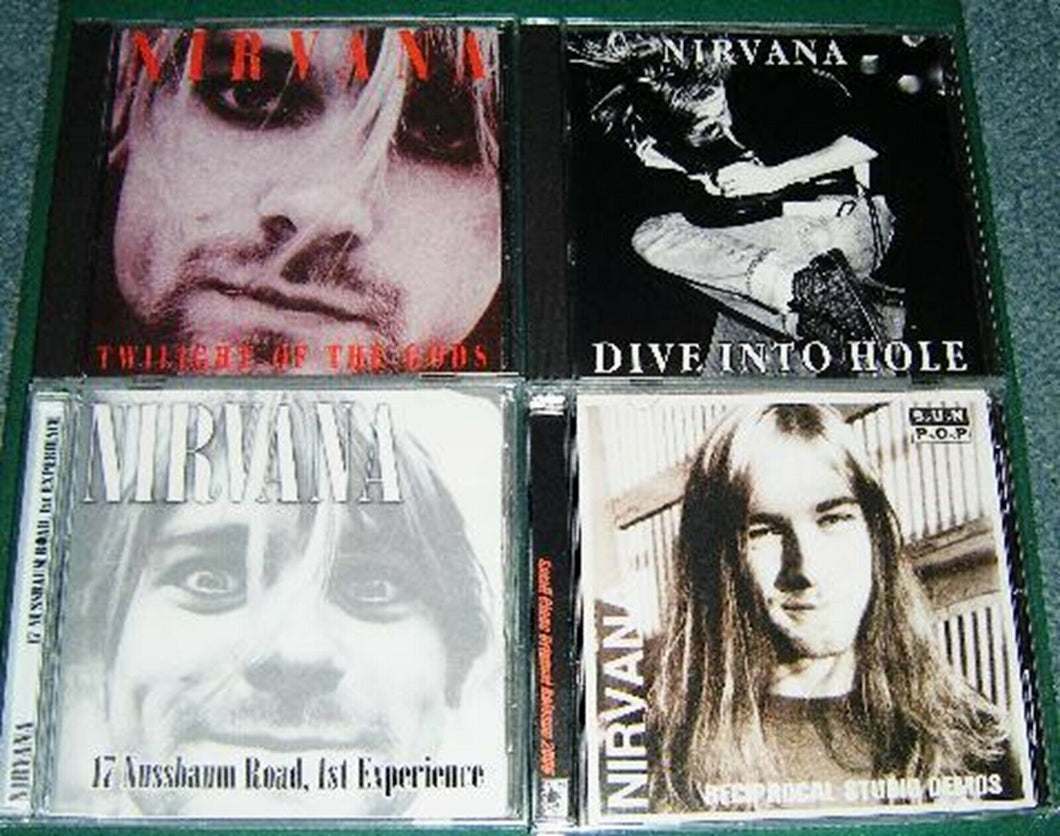 Nirvana 4CD 84 Tracks Twilight Of The Gods Dive Into Hole 17 Nussbaum Road F/S