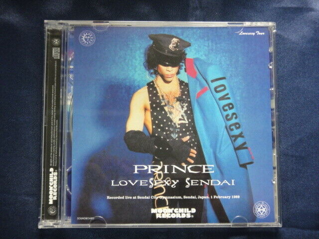 Prince Lovesexy Sendai 1989 2CD 33 Tracks Moonchild Records – Music Lover  Japan