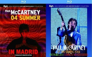 Paul McCartney 04 Summer In Madrid Live In Rio 2011 Blu-ray 2 Set 2BDR