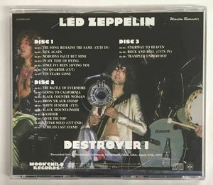 Led Zeppelin Destroyer 1 & 2 1977 Winston Remaster CD 6 Discs Case Set Moonchild