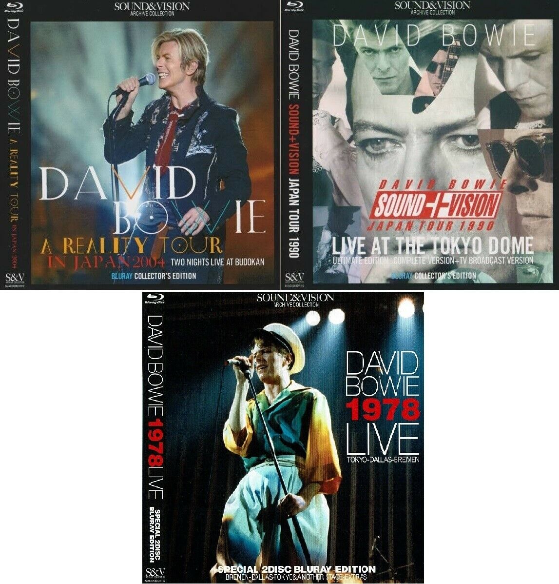 David Bowie Japan Performance 1978 1990 2004 Tokyo Dome Budokan