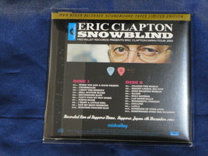 Eric Clapton Snow Blind 2003 CD 2 Discs 21 Tracks Mid Valley Music Rock F/S