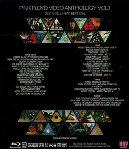 Pink Floyd Video Anthology Vol. 1 & 2 Blu-ray 2 Discs Case Set 2014 F/S