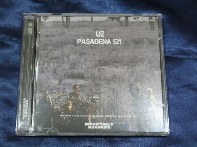 U2 Pasadena 521 Joshua Tree Tour 2017 CD 2 Discs Set Moonchild Records Music F/S