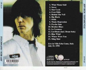 Jeff Beck Japan Tour 2014 Beck to the Future 1967 Guitarcycle CD 6 Discs Set