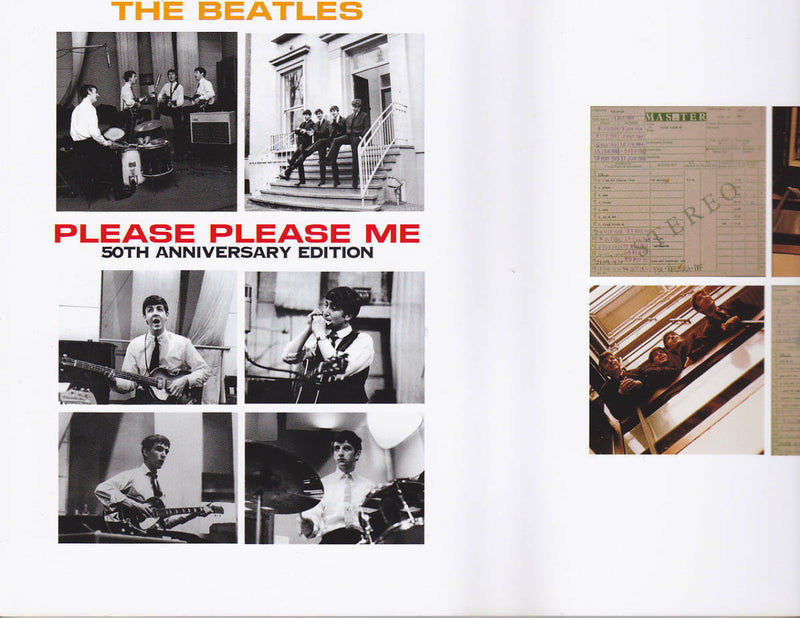 The Beatles Please Please Me 50th Anniversary Edition 1CD 1DVD 2 Discs Case Set