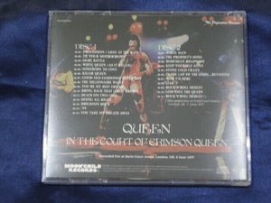 QUEEN In The Court Of Crimson Queen 1977 CD 2 Discs Case Set Moonchild Records