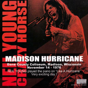 Neil Young And Crazy Horse Madison Hurricane 1976 Wisconcin CD 2 Discs Case Set