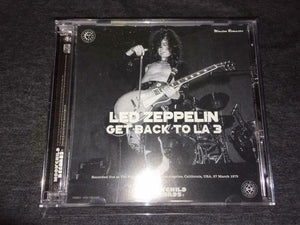 Led Zeppelin Get Back To LA 3 March 27 1975 CD 3 Discs Case Set Music Moonchild