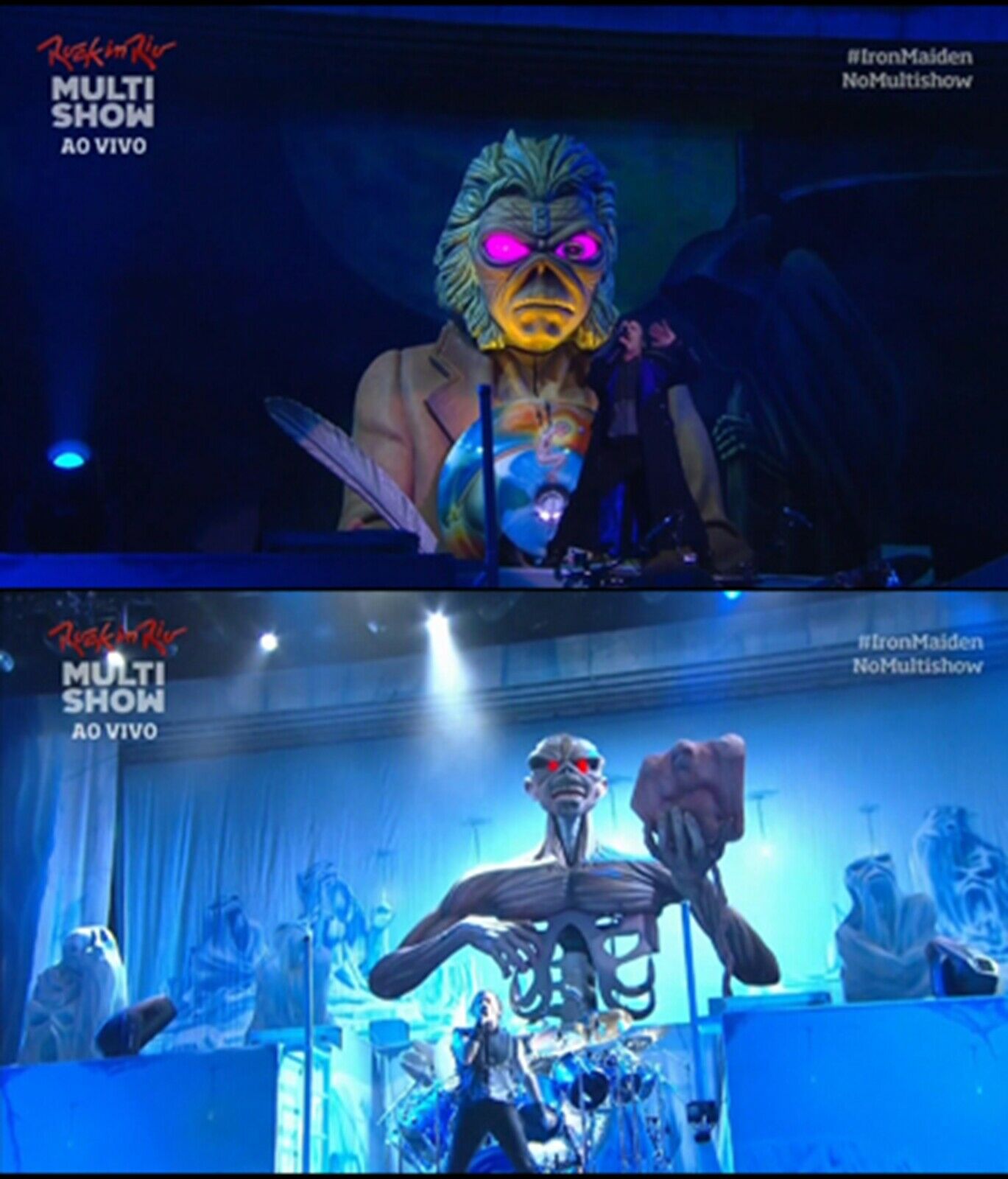 Iron Maiden Rock In Rio Brazil Maiden England Tour 2013 Blu-ray 1BDR
