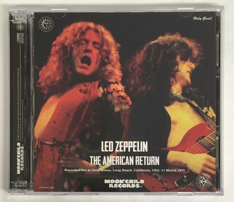 Led Zeppelin The American Return 1975 3CD Soundboard