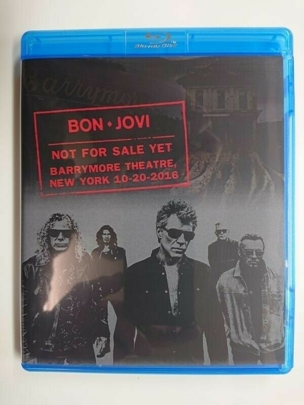 Bon Jovi Not For Sale Yet 2016 October 20 Blu-ray 1 Disc 21 Tracks Rock Music