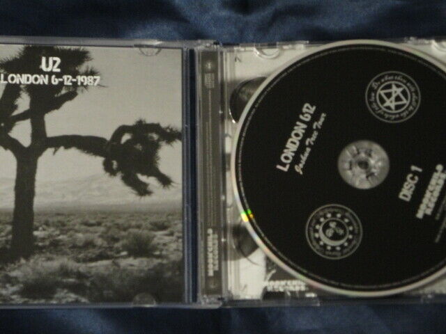 U2 London 612 Joshua Tree Tour 1987 2CD Moonchild Records