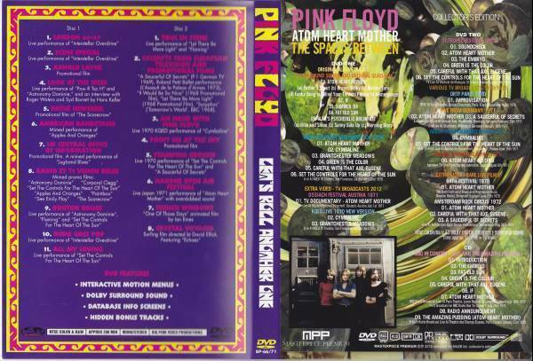 Pink Floyd Video Anthology ATOM HEART MOTHER THE SPACES BETWEEN 1CD 7DVD Set