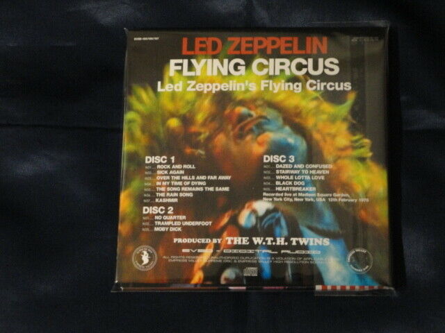 Led Zeppelin Flying Circus CD 3 Discs 15 Tracks Empress Valley