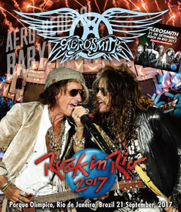 Aerosmith Rock In Rio Brasil 2017 21st September Blu-ray 1 Discs 19 Tracks Music