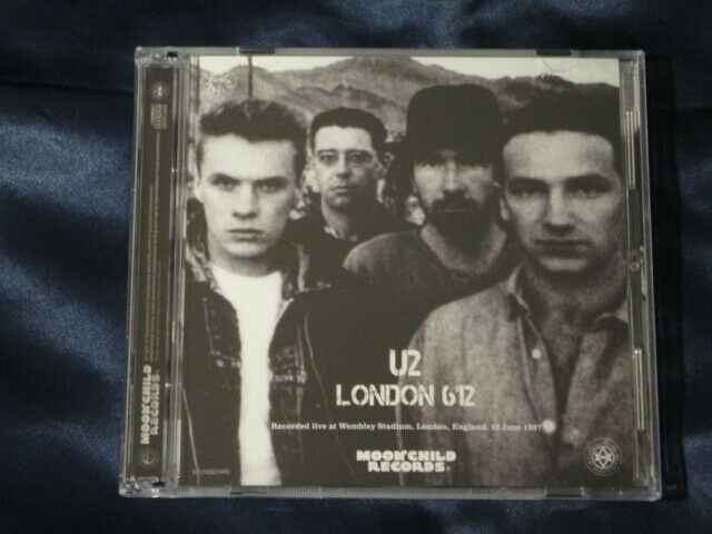 U2 London 612 Joshua Tree Tour 1987 2CD Moonchild Records