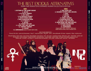 Prince & The NPG The Best Exodus Alternatives Purple Gold Archives 2CD