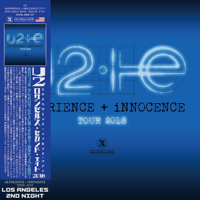 U2 Experience Innocence Tour Live In Los Angeles 2nd Night CD 2 Discs Set