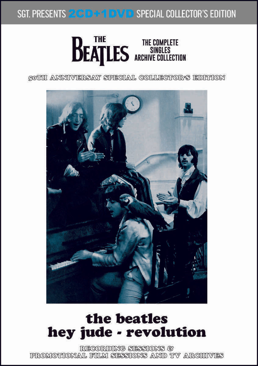 The Beatles Hey Jude Revolution 50th Anniversary Edition The Complete Singles Archive 2CD 1DVD