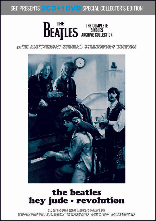 The Beatles Hey Jude Revolution 50th Anniversary Edition The Complete Singles Archive 2CD 1DVD