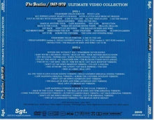 Load image into Gallery viewer, The Beatles 1967-1970 Ultimate Video Collection DVD 2 Disc Set SGT Label Music
