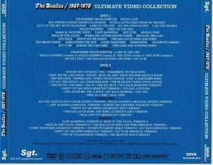The Beatles 1967-1970 Ultimate Video Collection DVD 2 Disc Set SGT Label Music
