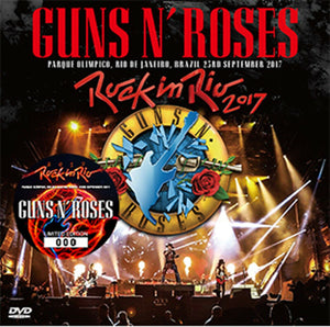 Guns N' Roses Rock In Rio 2017 DVD 2 Discs Set Brazil F/S