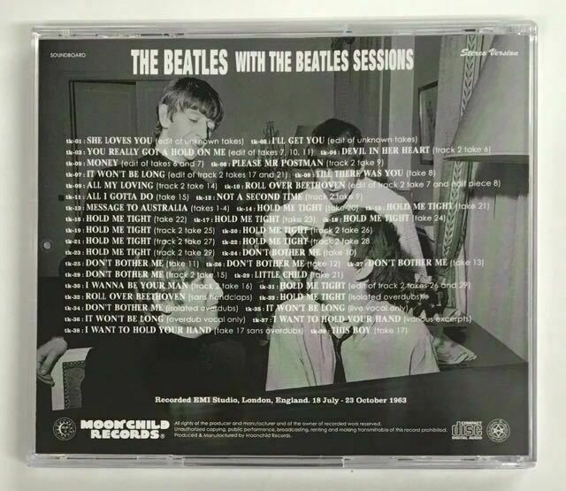 With The Beatles Sessions Stereo Version London England CD 1 Disc Moonchild