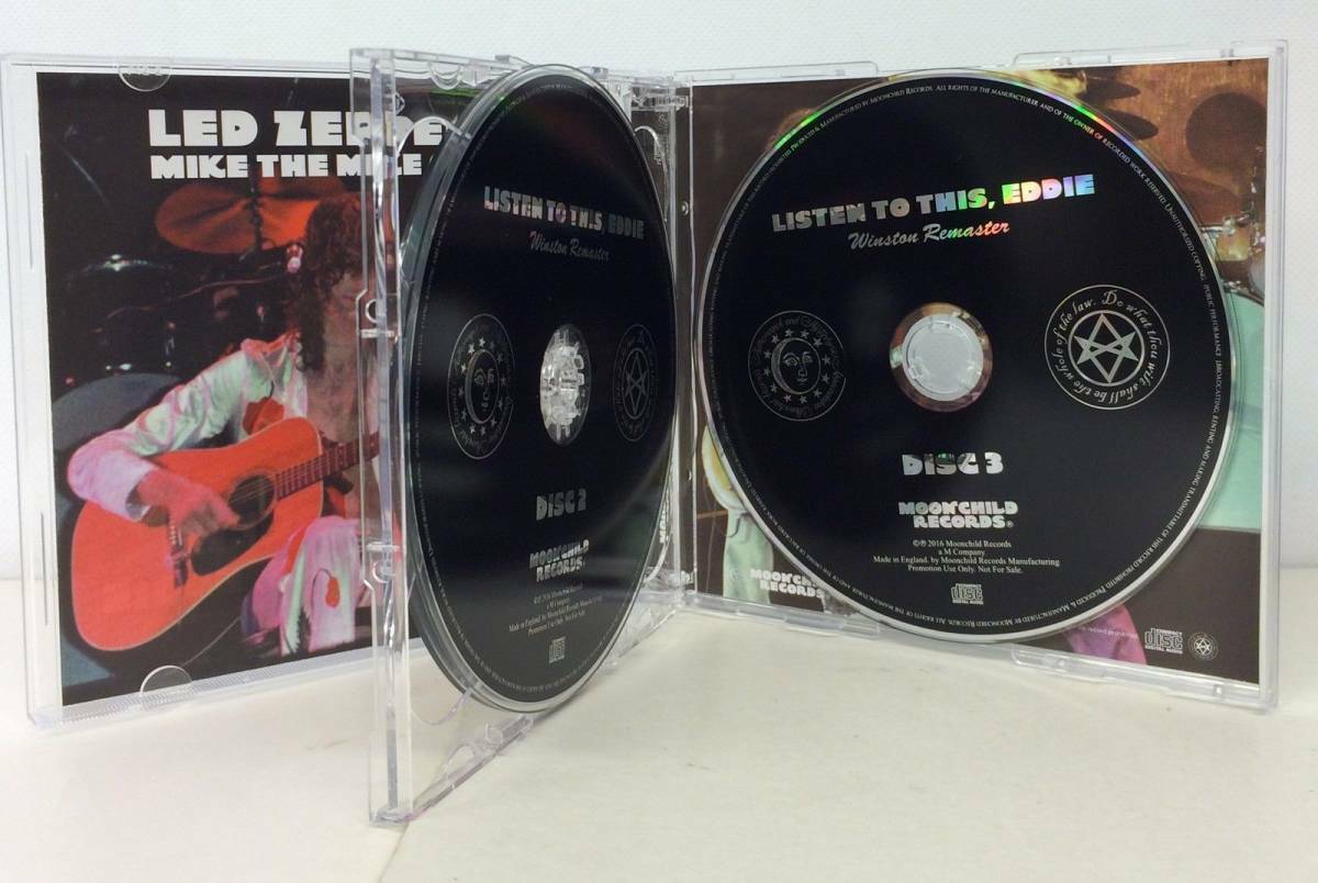 Led Zeppelin Listen To This Eddie 1977 Winston Remasters 3CD