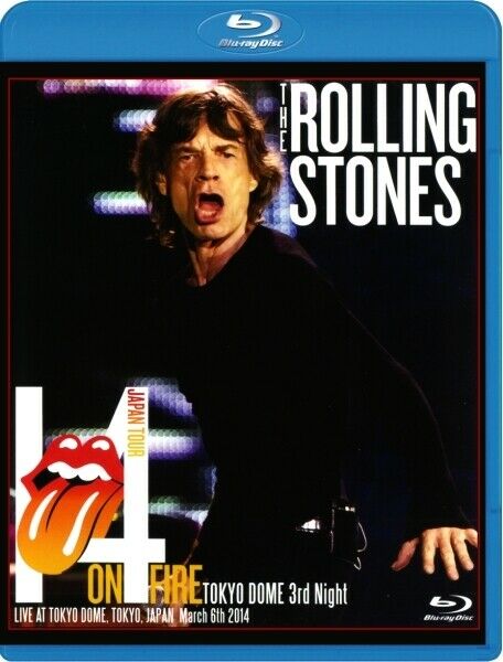 The Rolling Stones 14 On Fire 2014 March 6th Tokyo Dome 3rd Night Japan Blu-ray