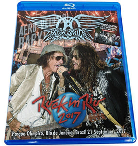 Aerosmith Rock In Rio Brasil 2017 21st September Blu-ray 1 Discs 19 Tracks Music