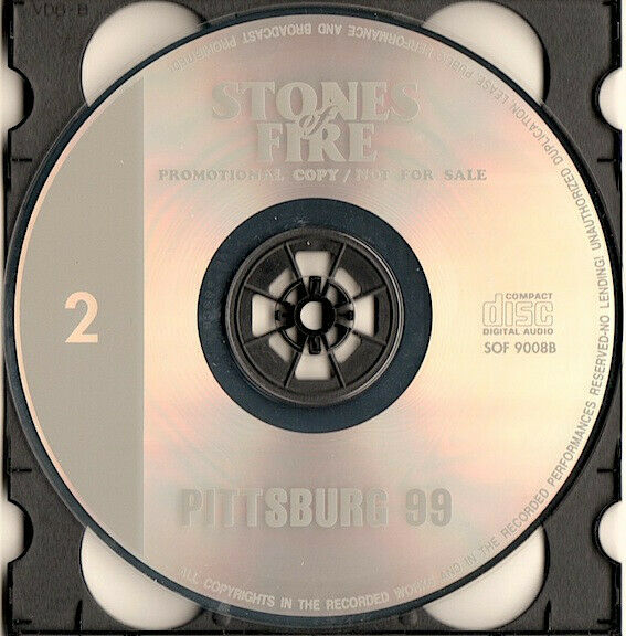 The Rolling Stones You Better Get IT 1999 Pittsburg CD 2 Discs 22 Tracks Music