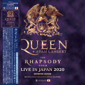 Queen The Rhapsody Tour 2020 Live In Nagoya Definitive Edition 2CD 31 Tracks F/S