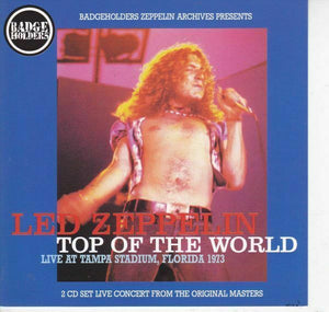 Led Zeppelin Top Of The World 1973 Florida Tampa May 5 CD 2 Discs 17 Tracks F/S
