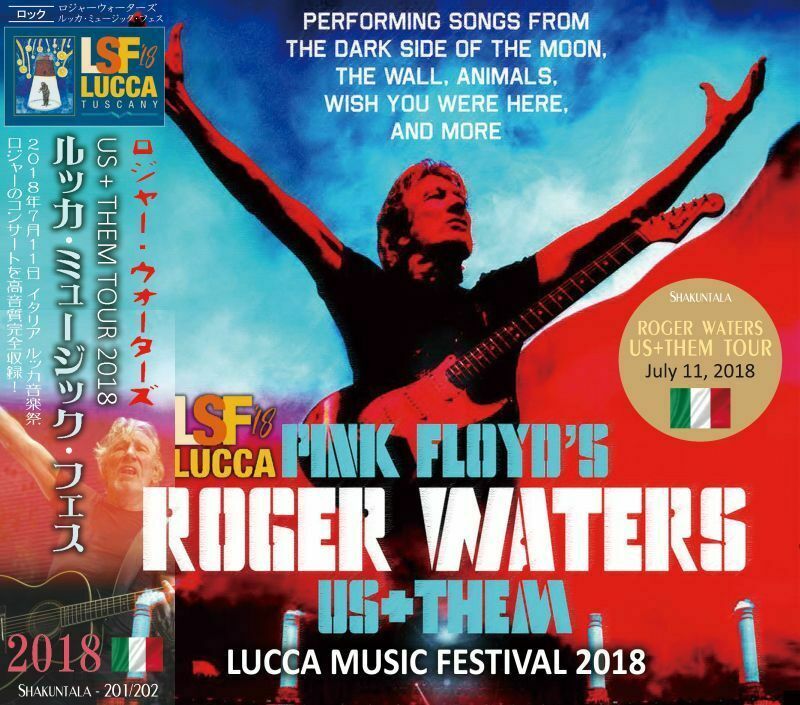 Roger Waters Lucca Music Festival July 11 2018 CD 2 Discs 26 Tracks Music Rock