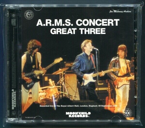 A.R.M.S. Concert Great Three 1983 Eric Clapton Jeff Beck Jimmy Page 2C –  Music Lover Japan