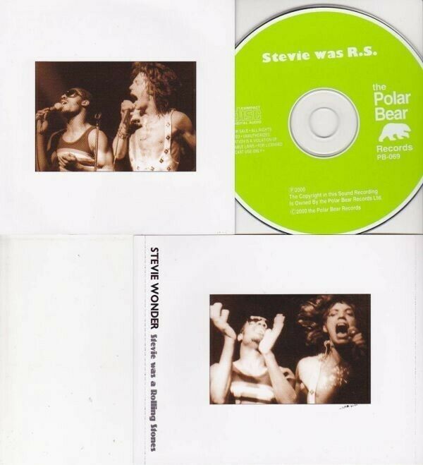 Stevie Was A Rolling Stones 1972 New York City CD 1 Disc 10 Tracks R&B