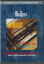 Load image into Gallery viewer, The Beatles Please Please Me 50th Anniversary Edition 1CD 1DVD 2 Discs Case Set
