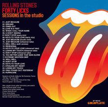 Load image into Gallery viewer, The Rolling Stones Forty Licks Sessions In The Studio Guillaume Tell CD 1 Disc
