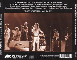 Stevie Was A Rolling Stones 1972 New York City CD 1 Disc 10 Tracks R&B