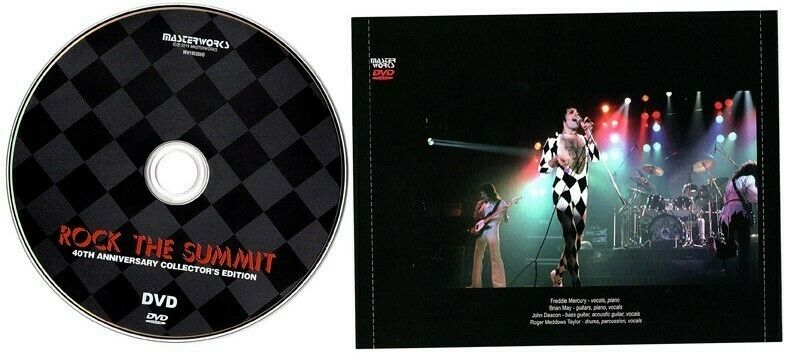 QUEEN ROCK THE SUMMIT HOUSTON 1977 BUDOKAN 1985 1ST NIGHT 2CD 1DVD Set Music F/S