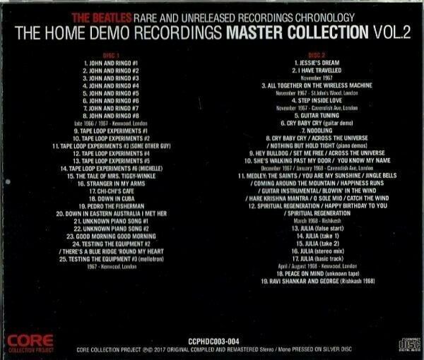 The Beatles The Home Demo Recordings Master Collection Vol.2 44 Tracks 2CD