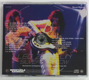 Led Zeppelin Silver Shadow 1977 Winston Remaster 3 CD Moonchild Soundboard F/S