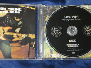 Gary Moore Live 1984 DVD 1 Disc 12 Tracks Moonchild Records Moonchild F/S